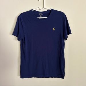 Polo Ralph Lauren blue custom fit tee